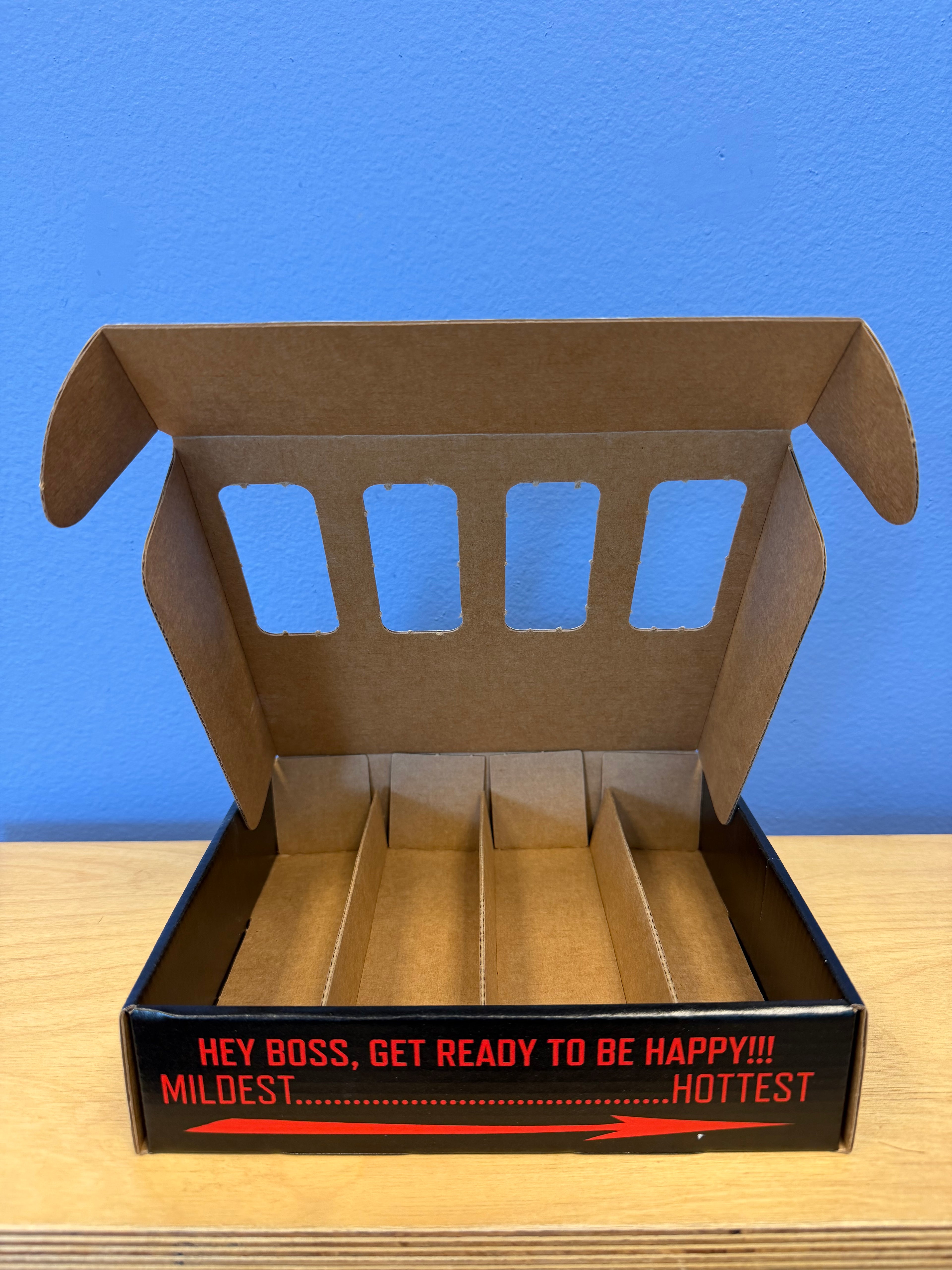 Funky’s 4-pack gift box (empty box)