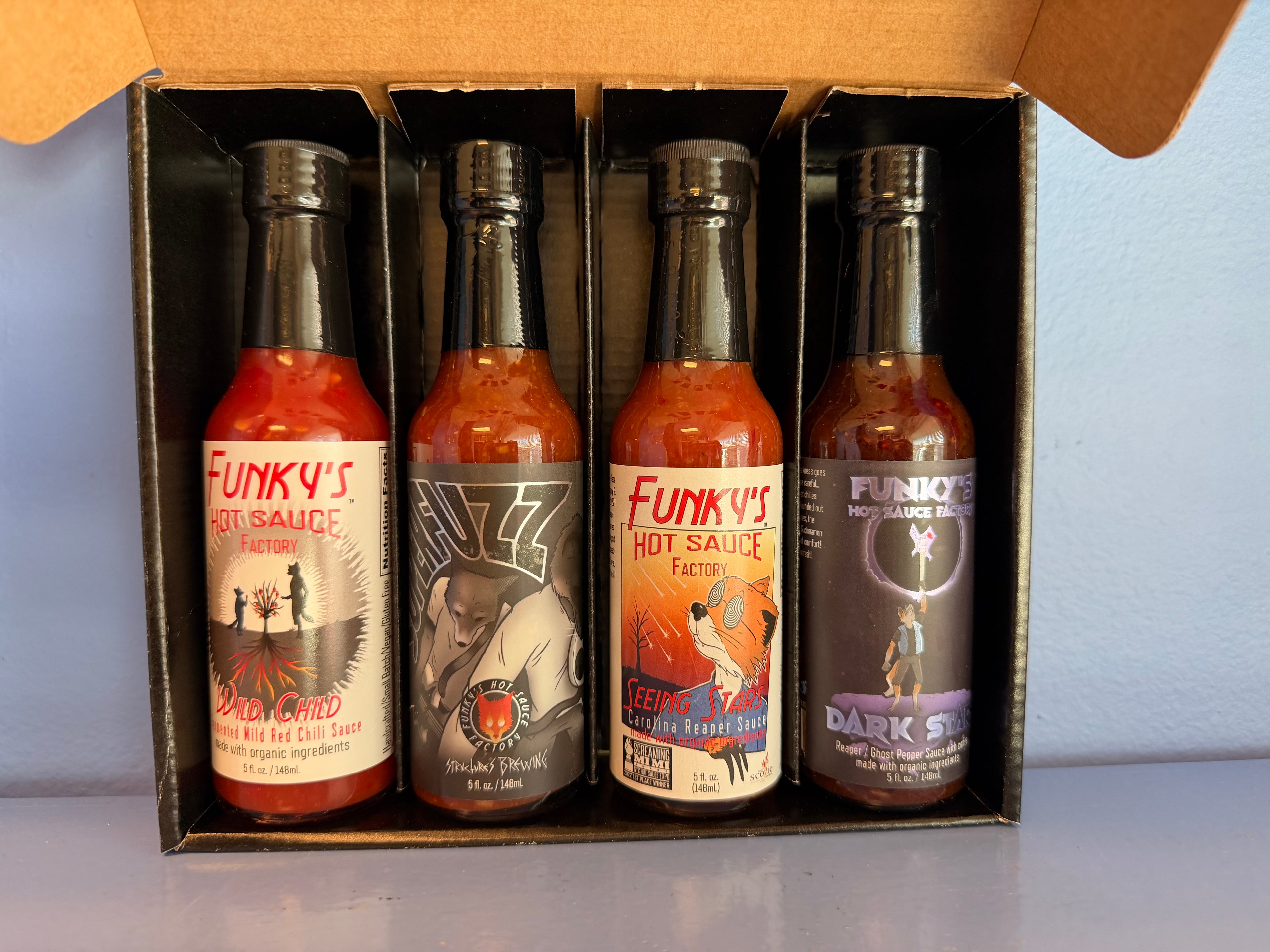 Funky’s “Mild to Wild” 4-pack - limited!