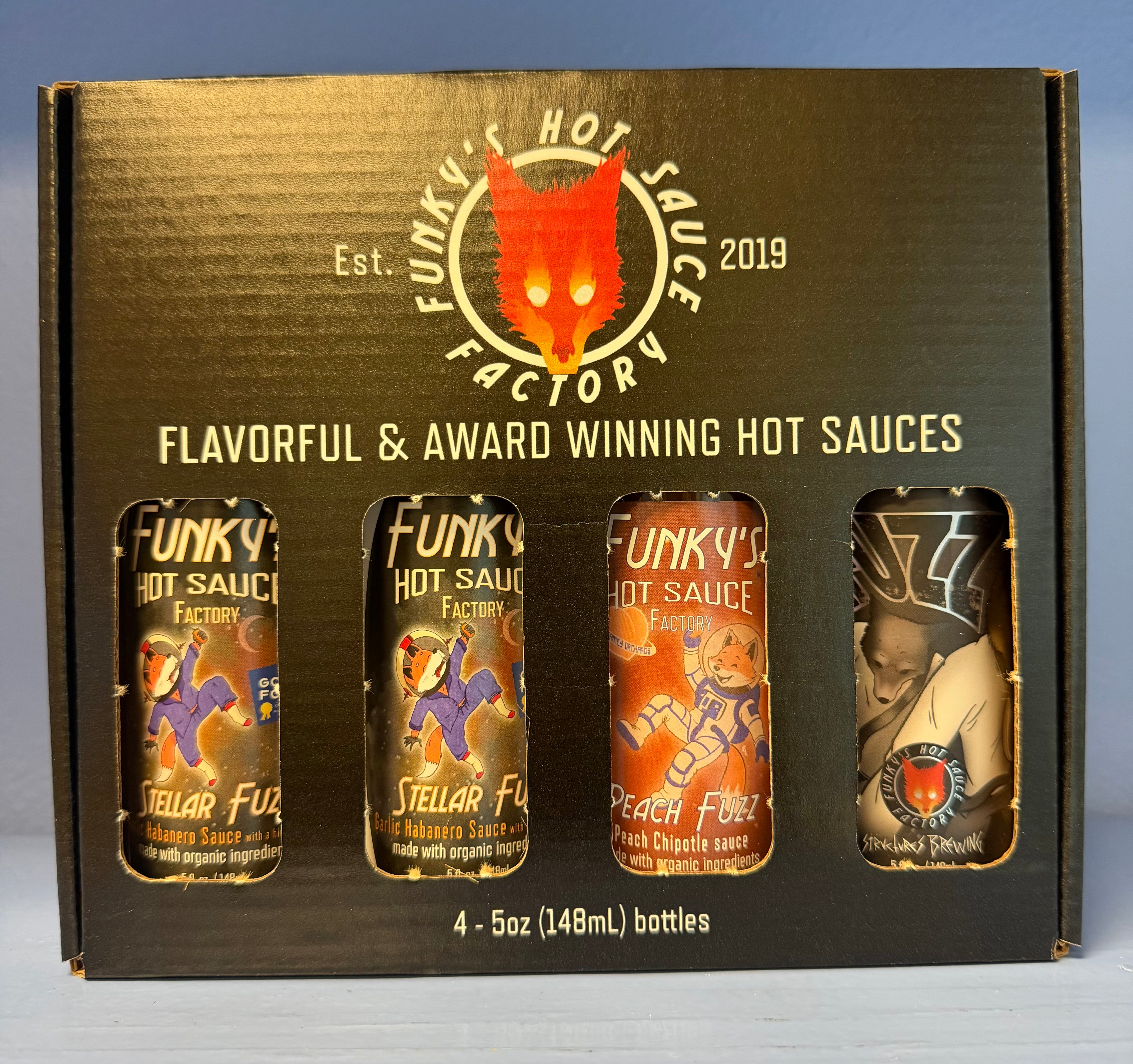 Funky’s "Fuzz Box" 4-pack
