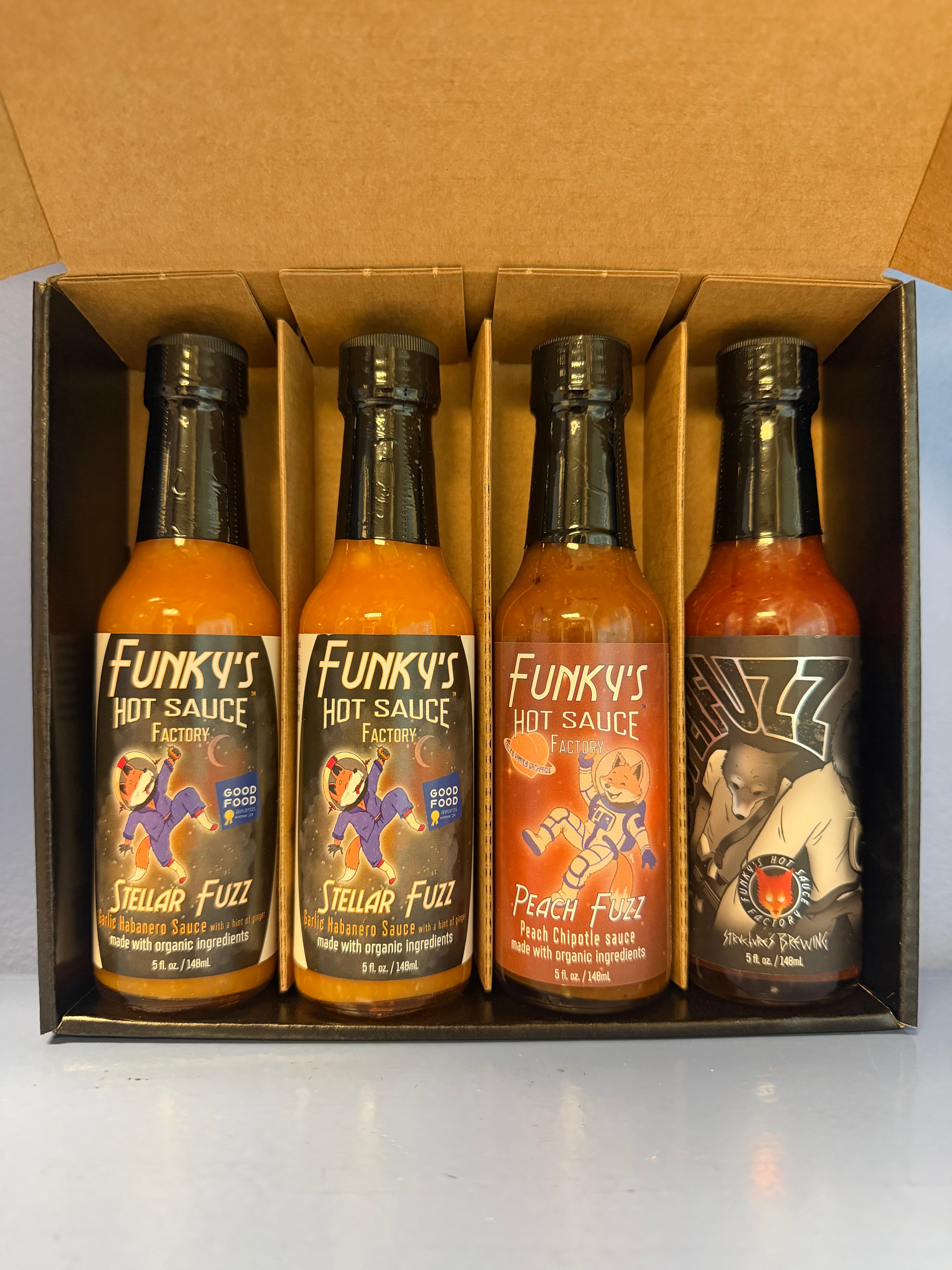 Funky’s "Fuzz Box" 4-pack