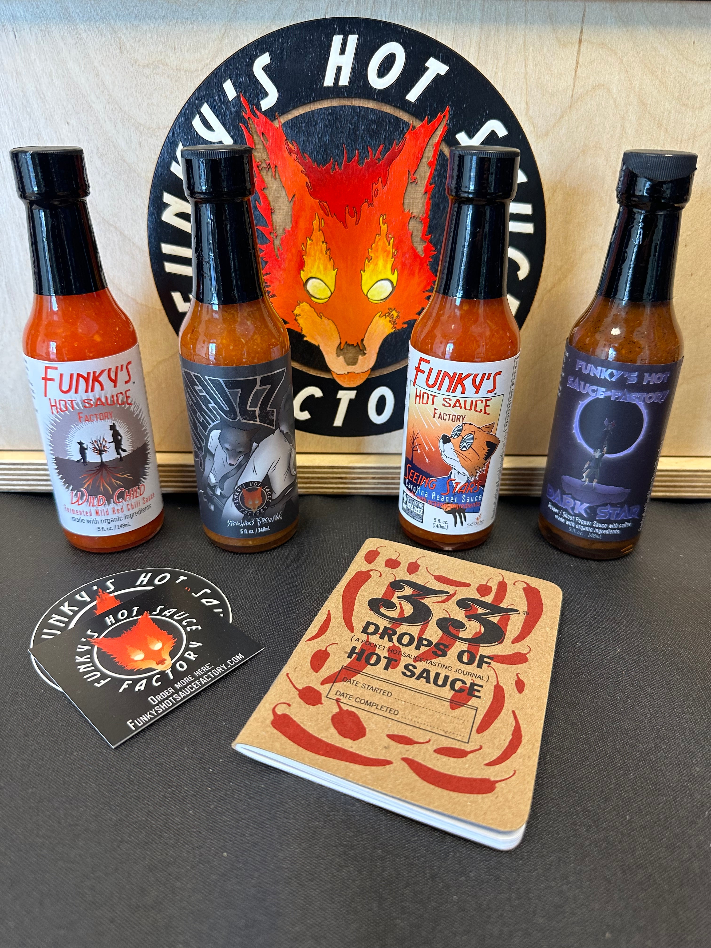 Funky’s “Mild to Wild” 4-pack - limited!