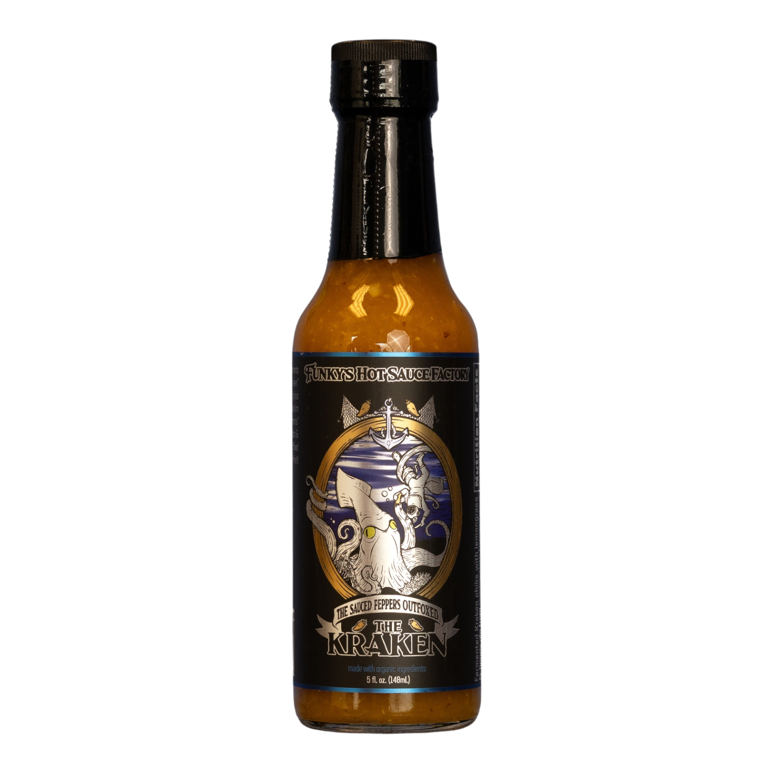 The Sauced Peppers Out-Foxed The Kraken - 5oz bottle