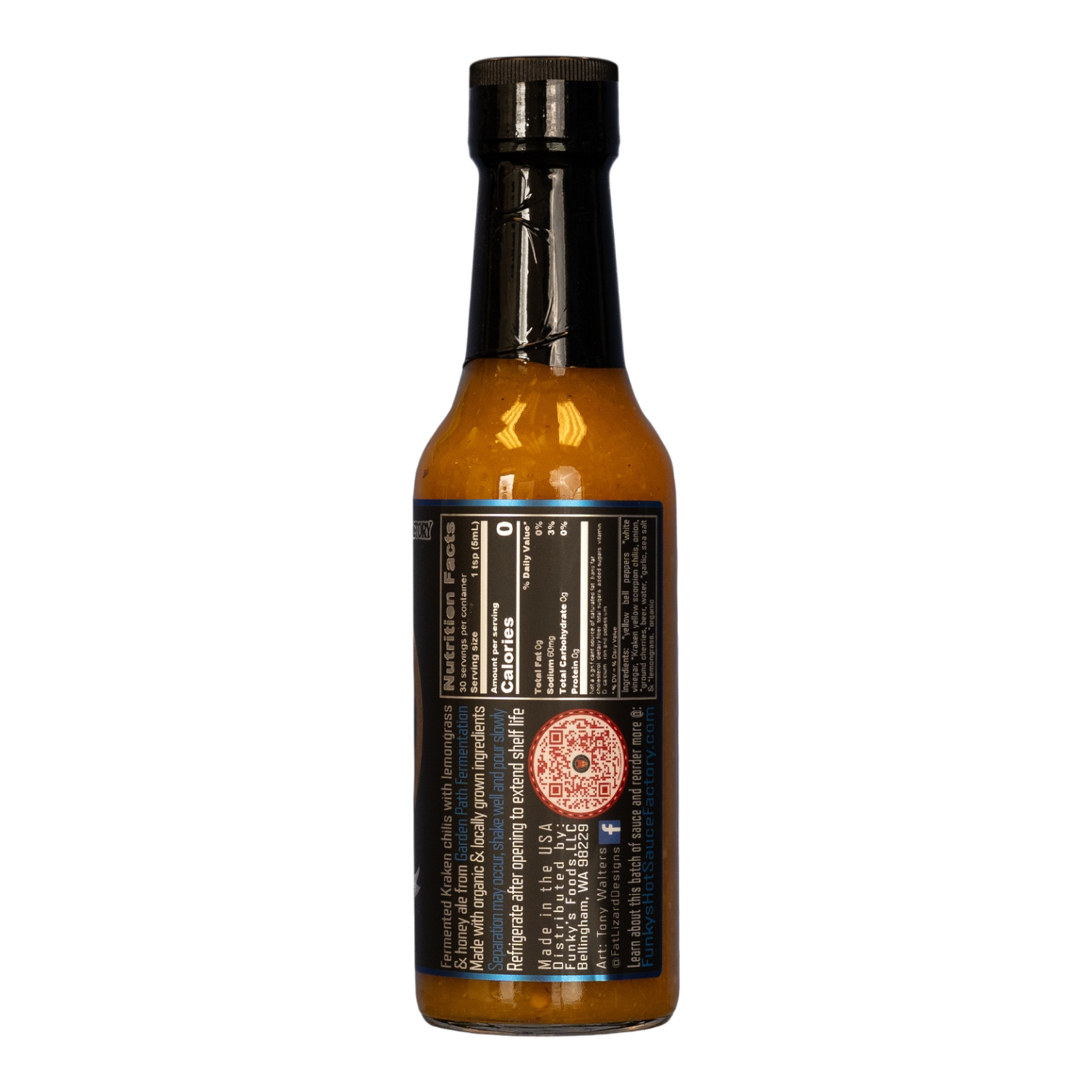 The Sauced Peppers Out-Foxed The Kraken - 5oz bottle