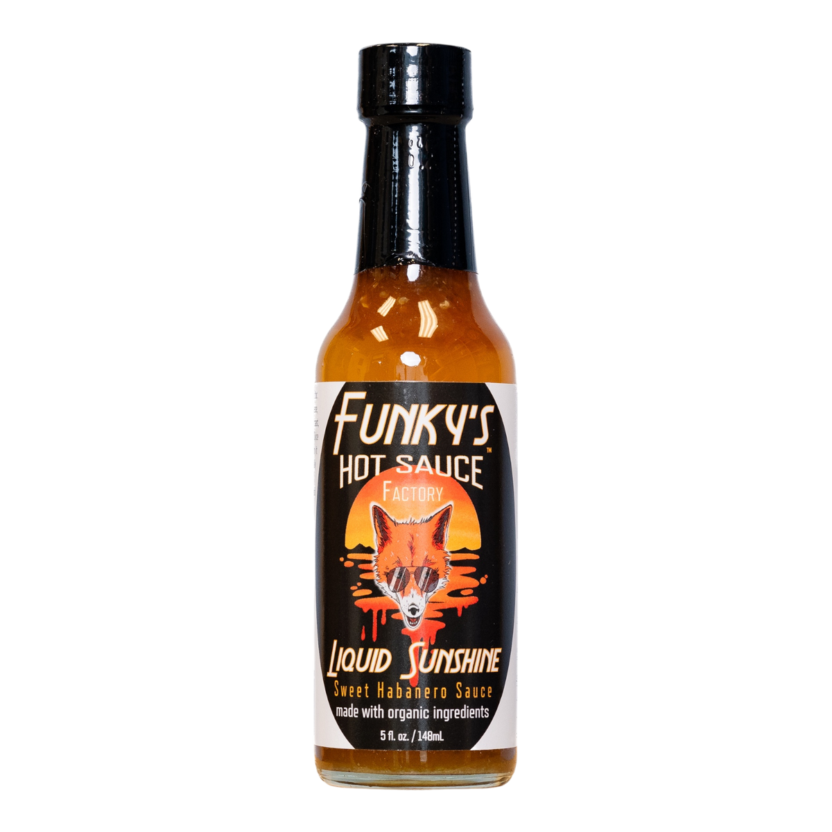 Liquid Sunshine Habanero Poblano Sauce | Funky's Hot Sauce