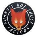Funky's 3" Round Logo Sticker