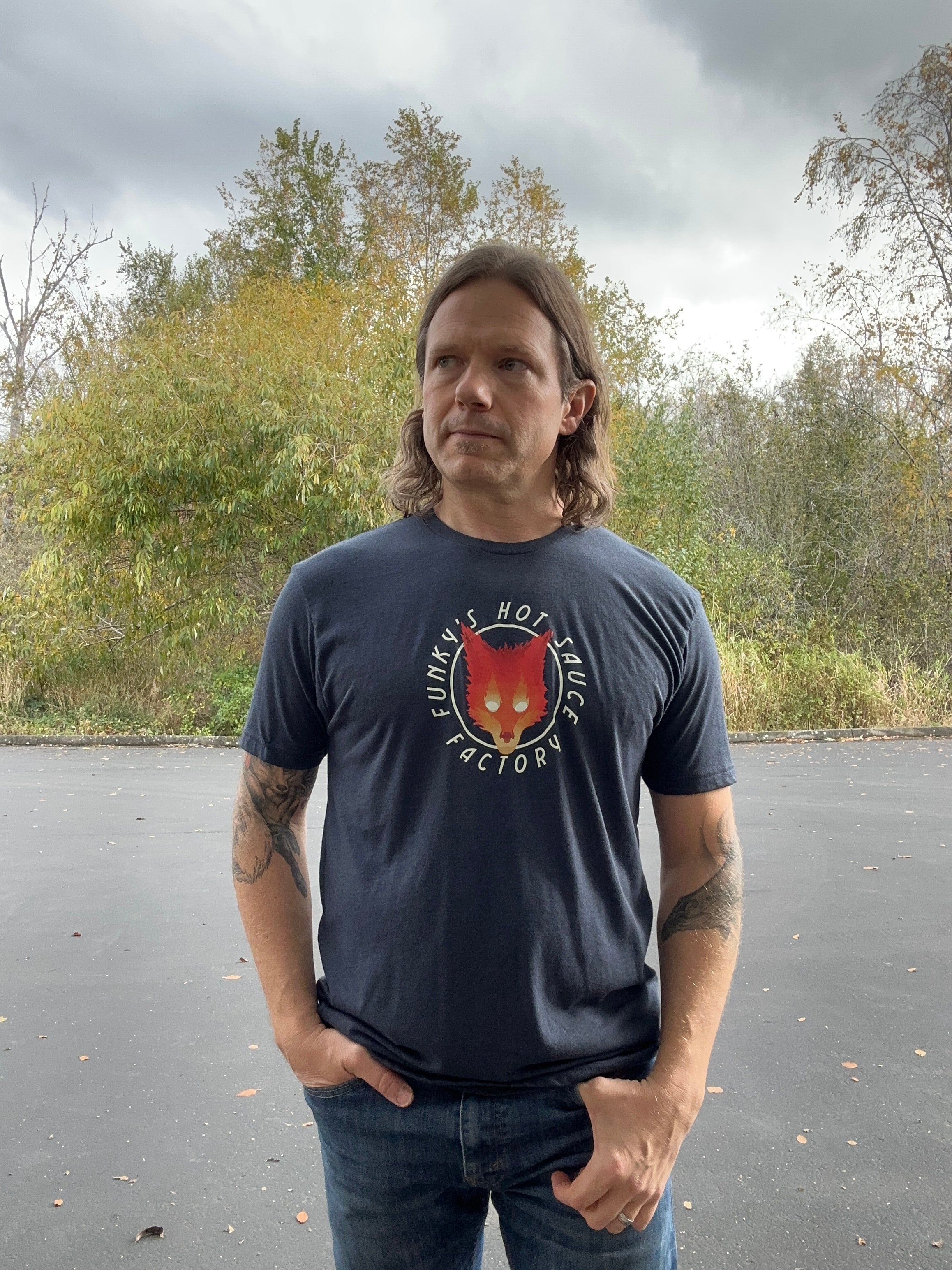 Funky's Round Logo T-Shirt
