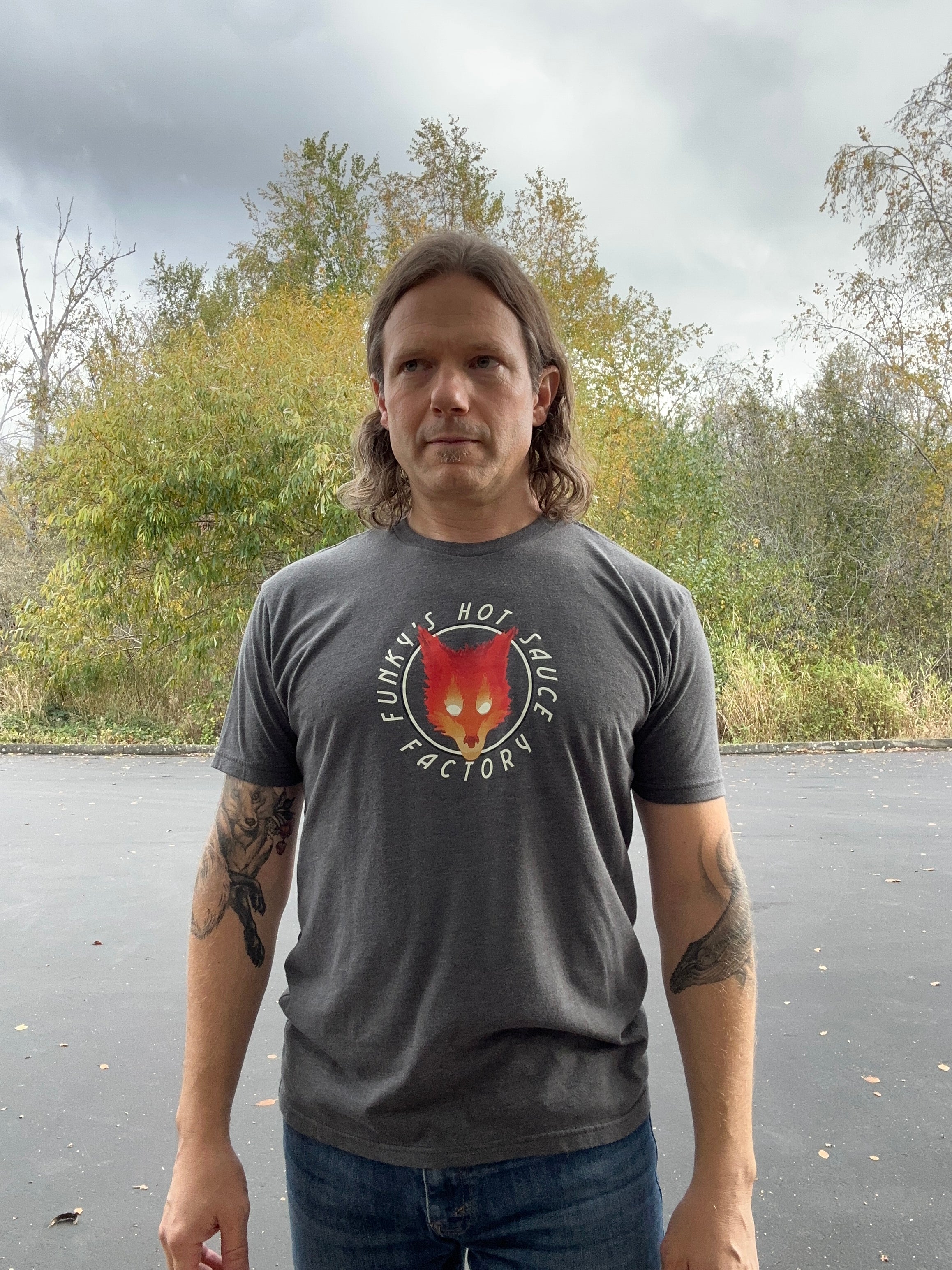 Funky's Round Logo T-Shirt