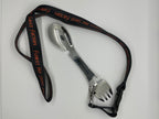 Funky's Hot Sauce Tasting spoon and lanyard
