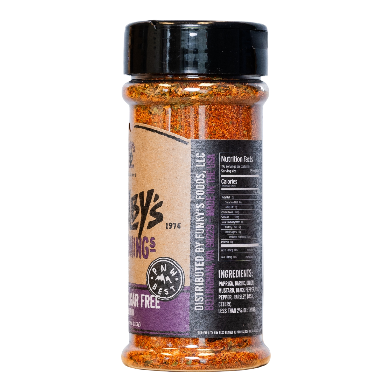 Trilby's Salt & Sugar Free BBQ Rub