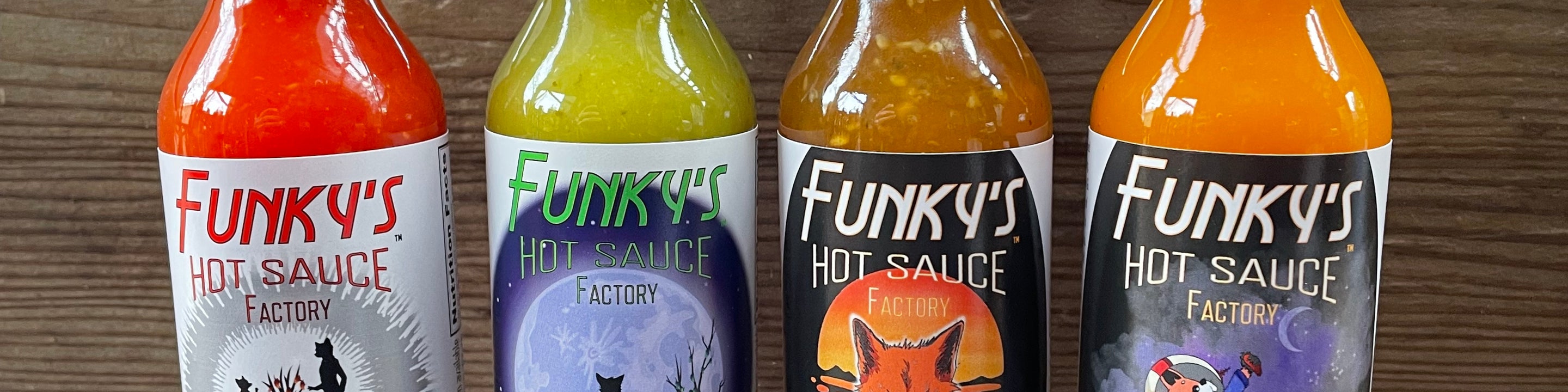 Hot Sauce Packs Funky's Hot Sauce Factory